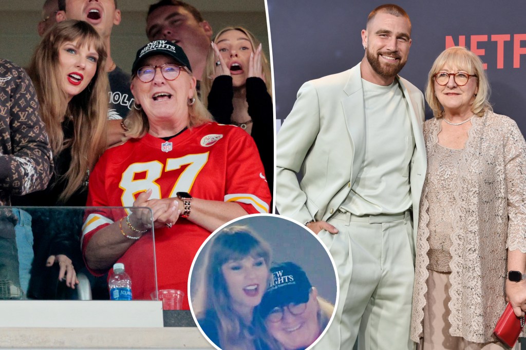 Taylor Swift Trying hard to be closer with Travis Kelces Mom" Donna Kelce for the first time  applauds her over this singular  act 