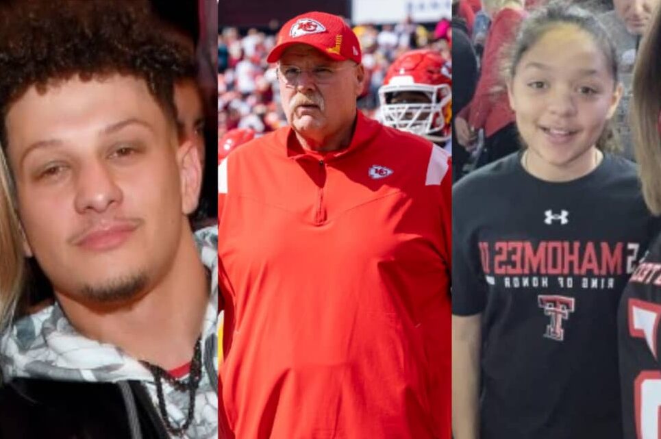 Patrick Mahomes said he couldn't believe it until DNA confirmed  Andy Reid as the real biological father to his sister Mia 
