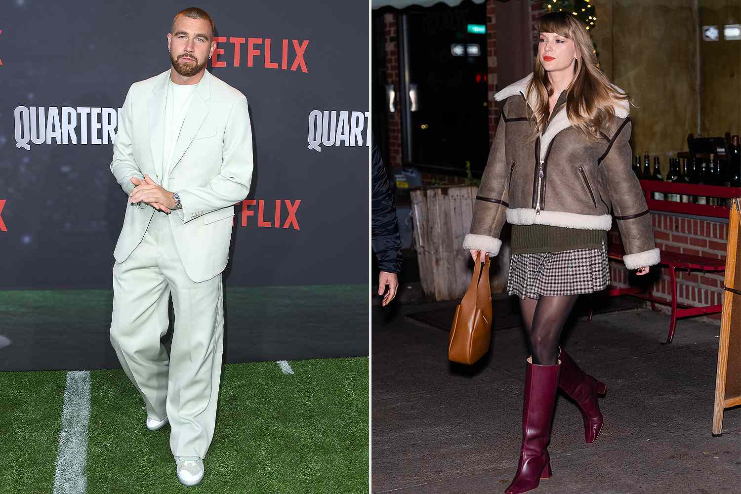 Taylor Swift's Schoolgirl Skirt Worn to Travis Kelce's Latest Game Is Custom But Here's a Great Dupe