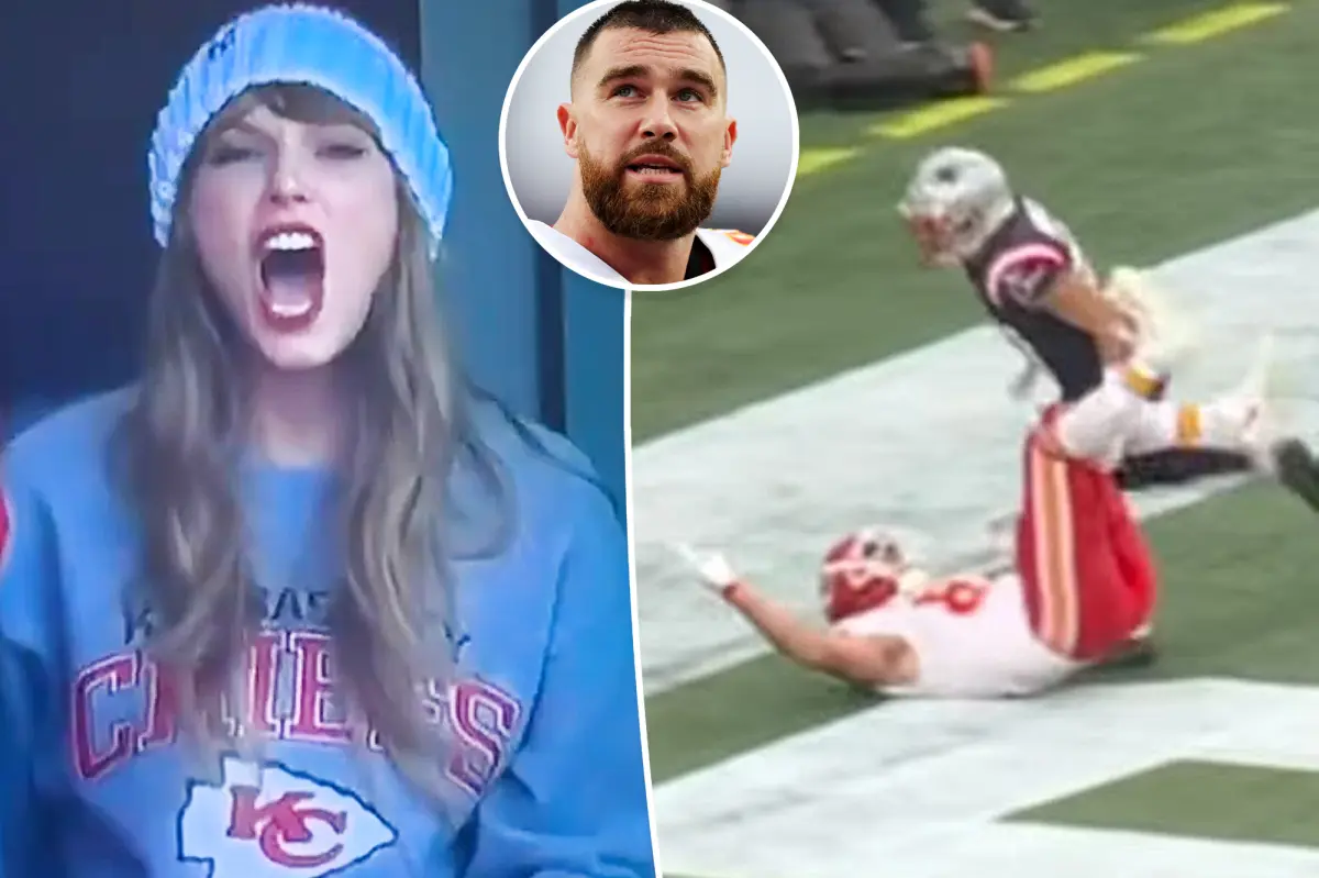 Taylor Swift gesture to staff at NFL game sums her up after Travis Kelce got hurt