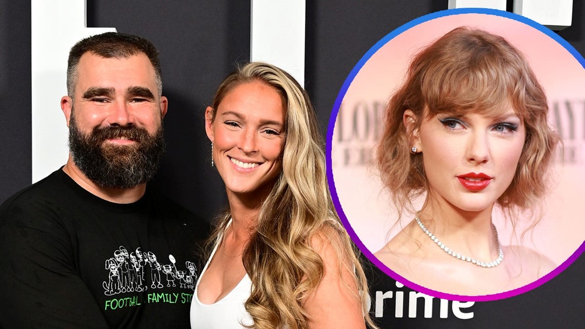 Jason Kelce and wife Kylie FINALLY set to meet Taylor Swift as it emerges they 'WILL be in Buffalo to cheer Travis and the Kansas City Chiefs on' against the Bills on Sunday