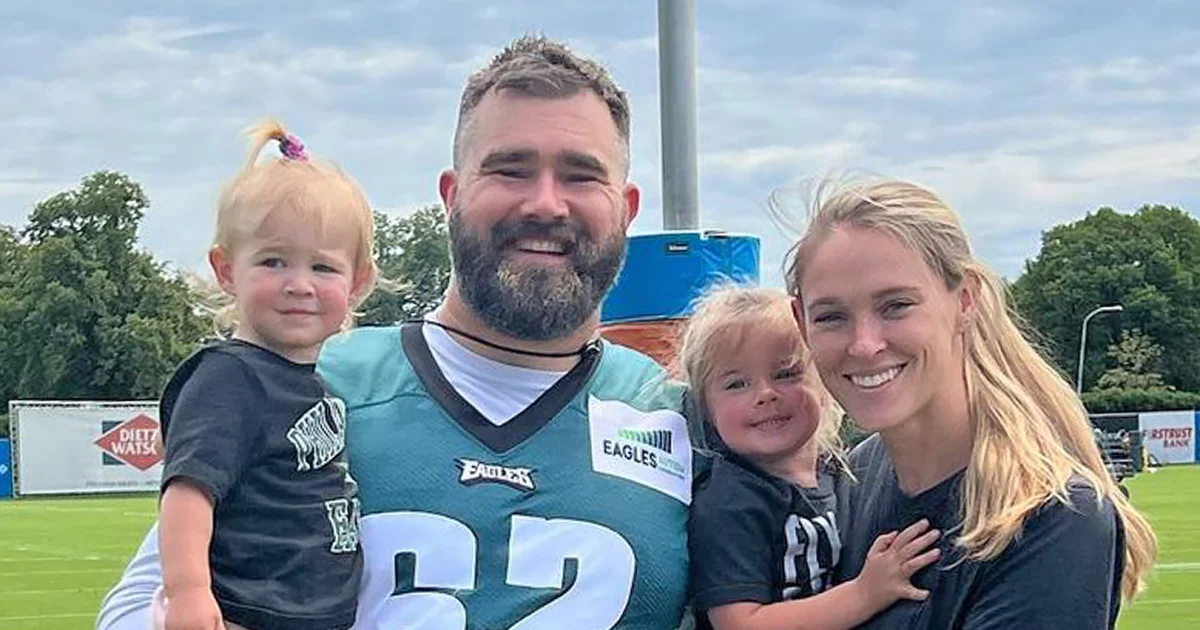 Jason Kelce  has said whether he wants to have more children with wife Kylie Kelce