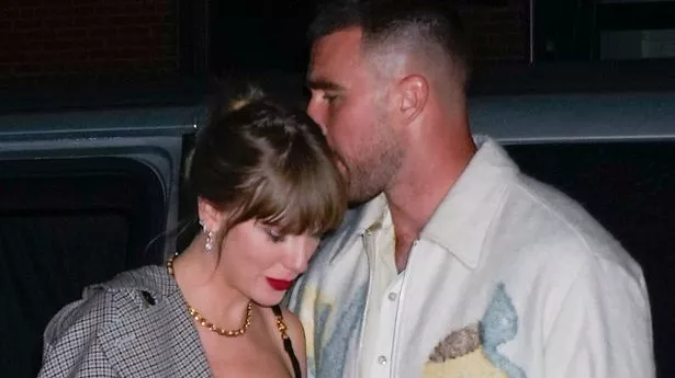 LOOK :  Travis Kelce and Taylor swift enjoys dinner night  spending Valentine’s Day together