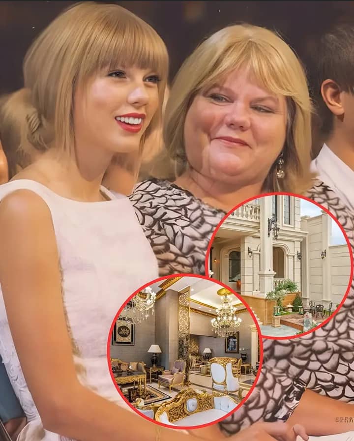Taylor swift Surprised The Word,  Showed Off The Luxurious $25m Mansion She Gave To Her Mom Andrea As She Celebrates Her 66th Birthday 