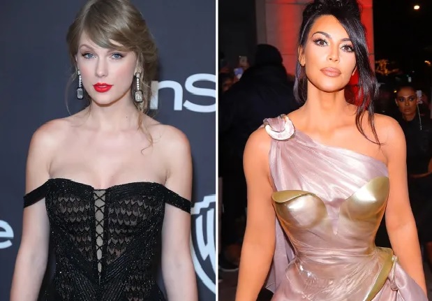 Breaking: Kim Kardashian says Pop Sensation Singer Taylor Swift is so EASY AND CHEAP