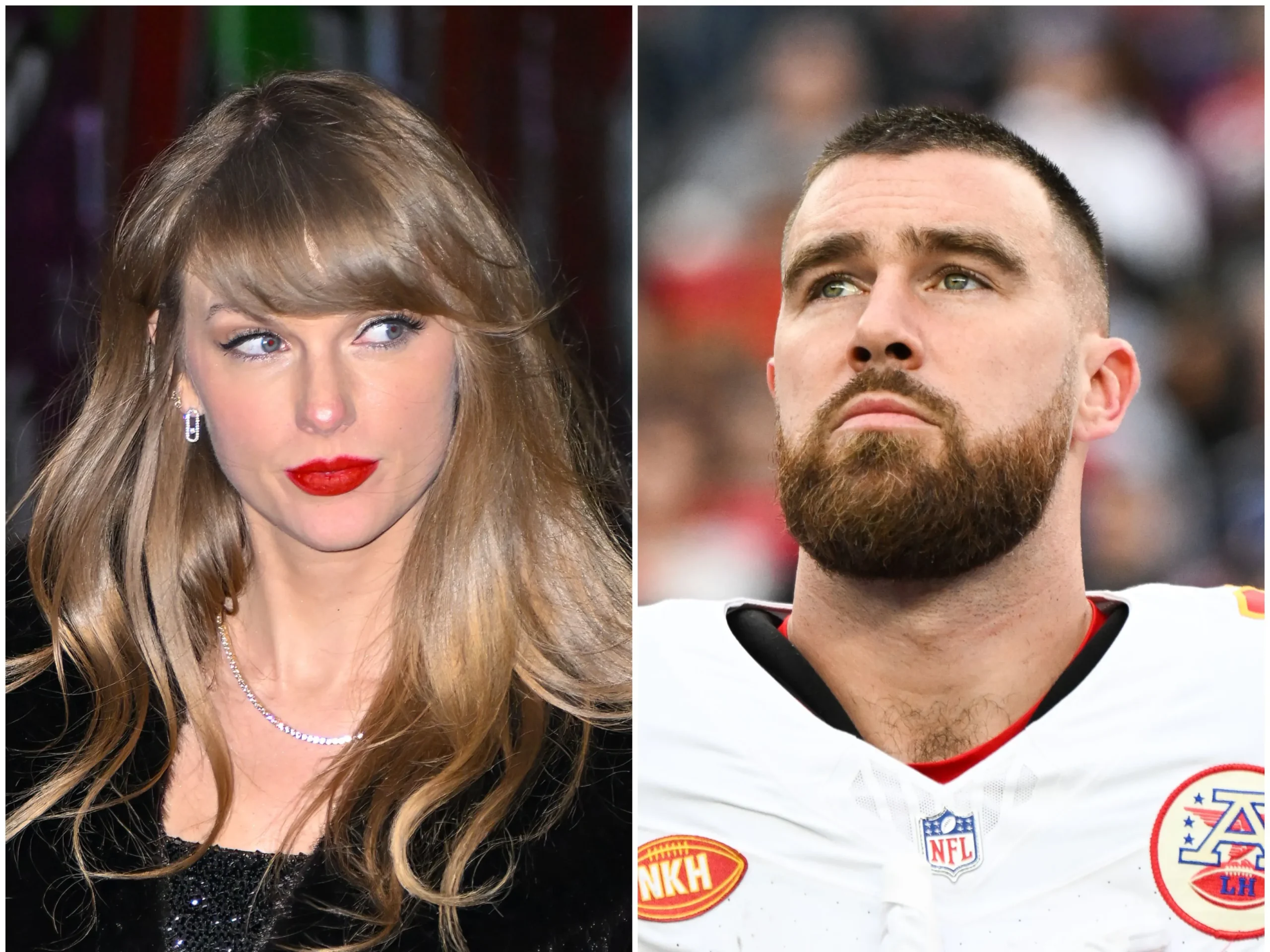 As rumors swirl about the seriousness of Taylor Swift's romance with Kansas City Chiefs' Travis Kelce, the NFL star adds a playful twist by hinting at potential baby names : Taylor's reaction go fans thinking otherwise  