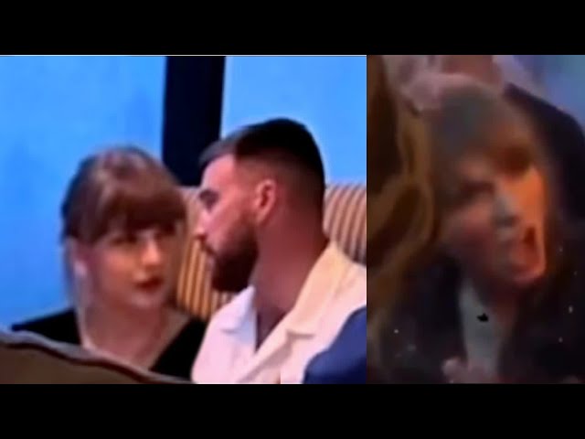 Taylor Swift and Travis Kelce spotted on cozy dinner date in LA Kissing and having a nice time together as angry fan told them to stop kissing in public , they are not yet married 