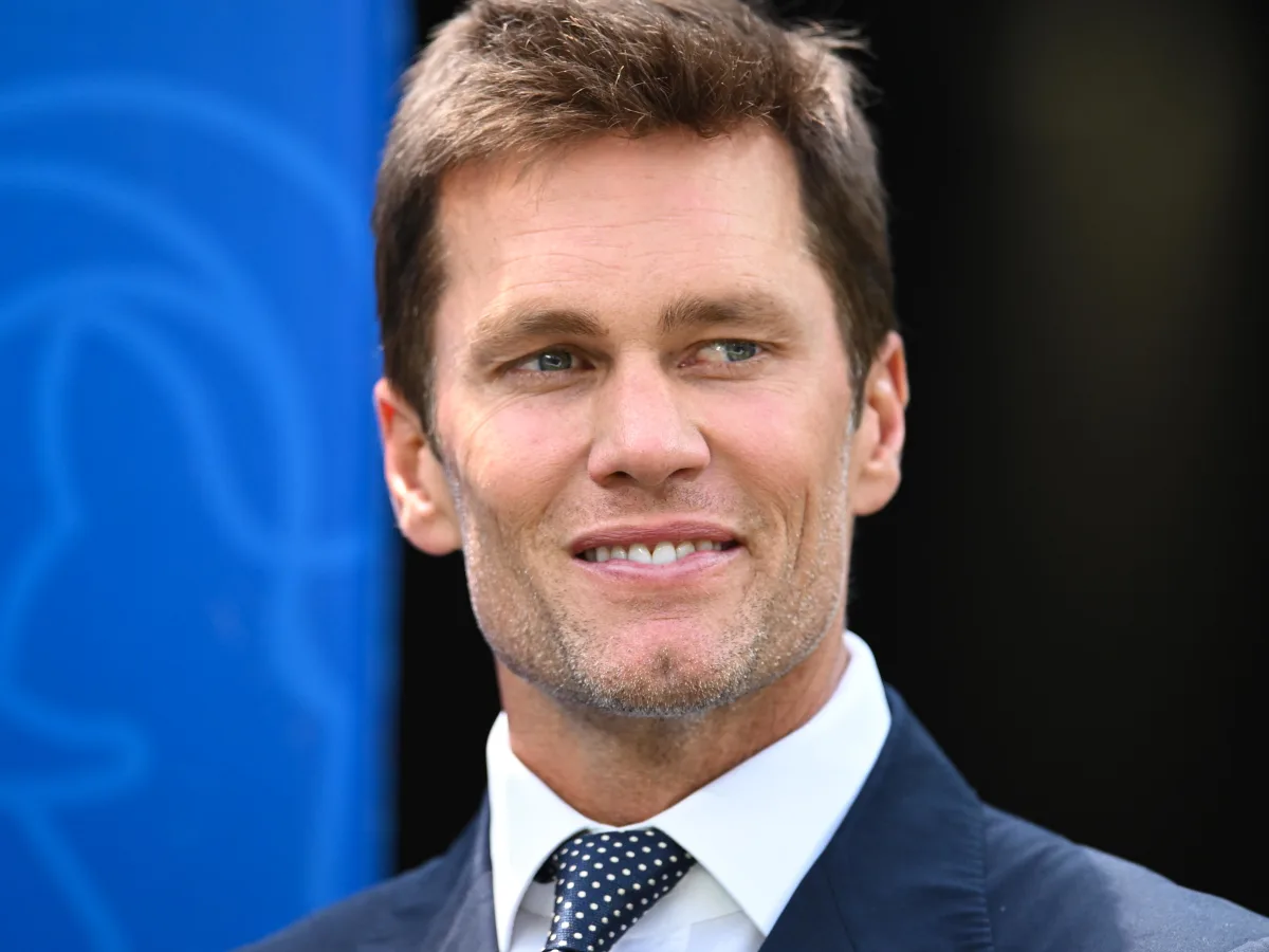 Dapper Tom Brady arrives at SoFi Stadium for 'test run' during Rams-Cowboys preseason game ahead of his announcing....see more