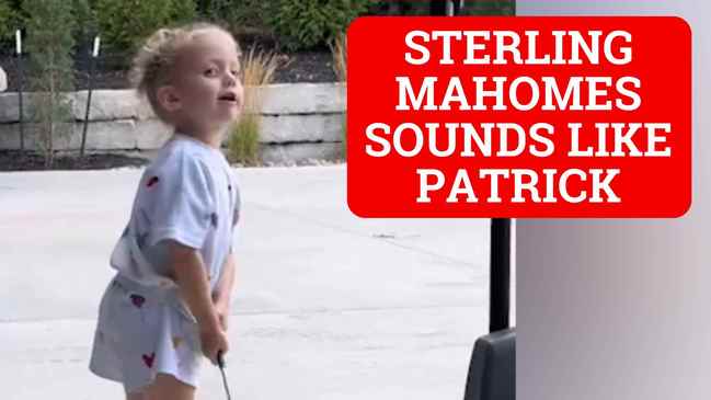 Sterling Mahomes shocks Brittany with naughty behavior she learned from Patrick Mahomes and the Chiefs: She sounded just like...see more