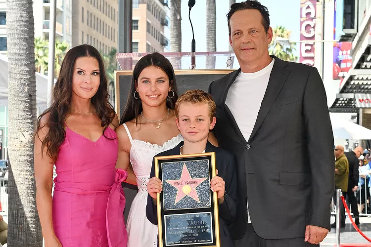 Vince Vaughn's 2 Kids Make Rare Appearance as They Support Their Dad at Hollywood Walk of Fame Ceremony