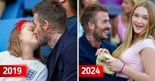 Another picture of David Beckham kissing or hugging his daughter Harper appears, people rush to criticize his parenting and his ways of expressing love and affection for his daughter have been called unhealthy and inappropriate. Many fans wonder how Harper feels about it?