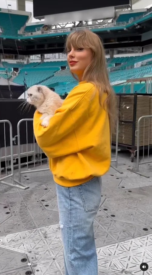 Breaking: Taylor Swift and her cat Olivia Benson tease Miami Eras Tour with surprise songs after a two-month hiatus