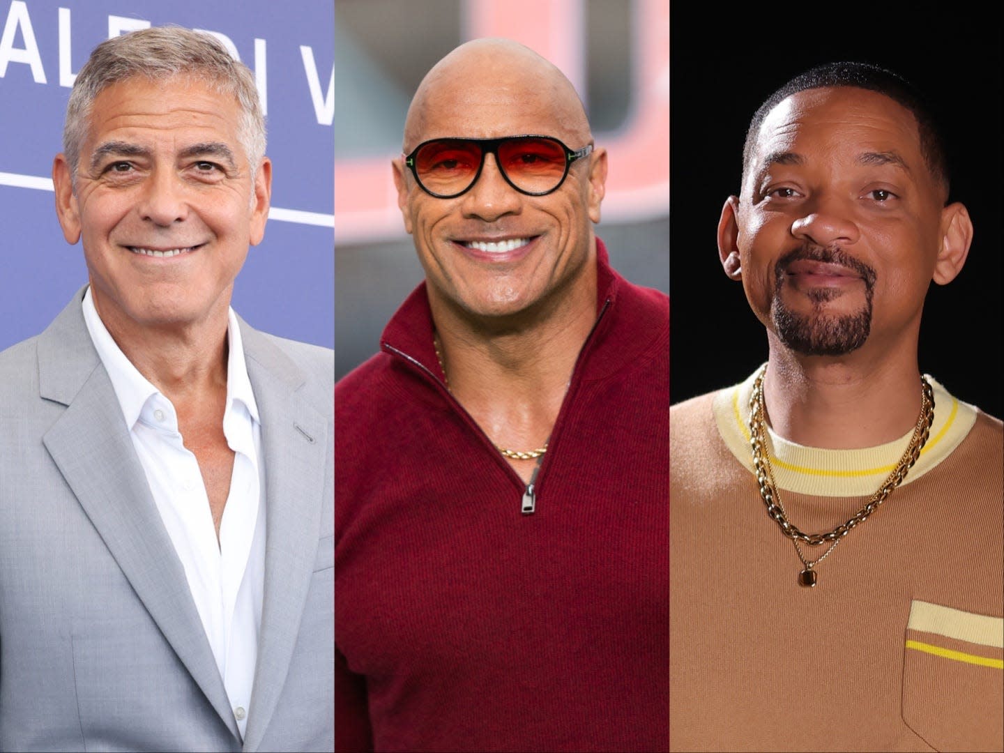 Dwayne Johnson fired his agents because they didn't agree he could be bigger than Will Smith and George Clooney. Now his movies have made more money than theirs.