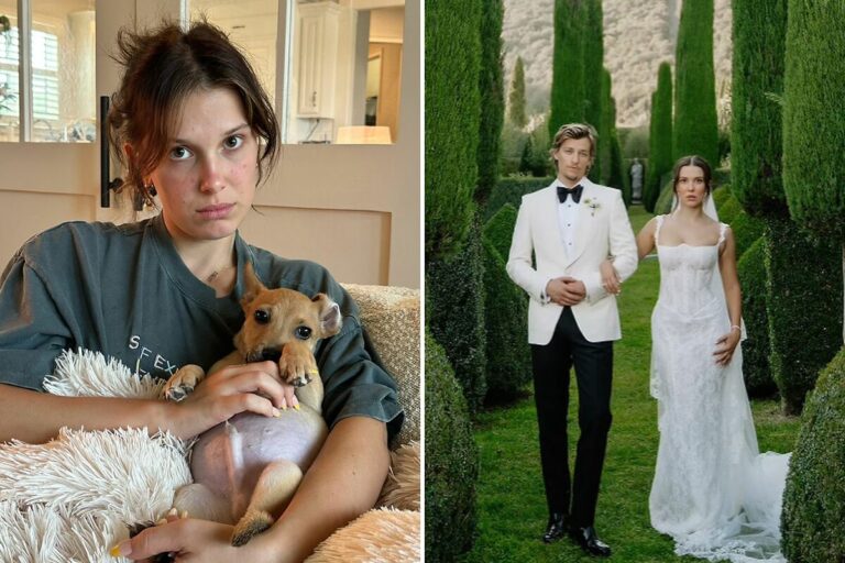 JUST IN: Millie Bobby Brown, 20, files for divorce with new husband Jake Bonjiovi, 21, in less than 6 months after their Private wedding “I have big dreams and we were too young and in love and rushed things, because I was expecting…” See more