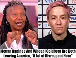 JUST IN: Whoopi Goldberg and Megan Rapinoe have finally decided to leave the US due to the RECENT INCIDENT that happened at….See More