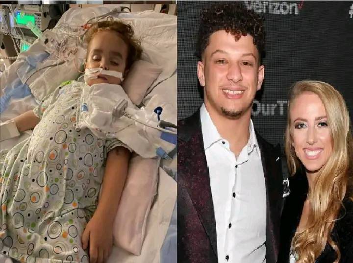 Breaking: Kansas city in dismay ‘A tragic incident has shaken the family of Patrick Mahomes, as his daughter Sterling was knocked down by a reckless driver,She is in critical condition- Prayers’ needed