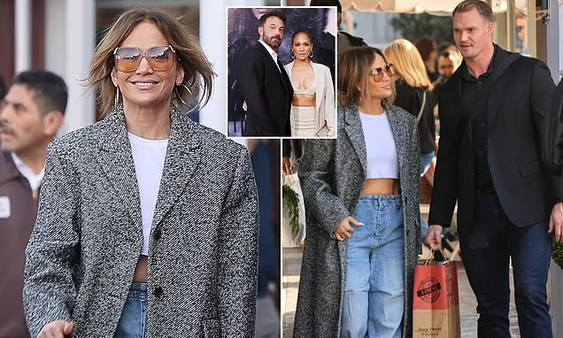 Breaking: Jennifer Lopez Sparks DATING rumors with hunky bodyguard after been spotted together on a date in LA, amid her recent revelation about struggles after Ben Affleck Split “Husband No.5!”