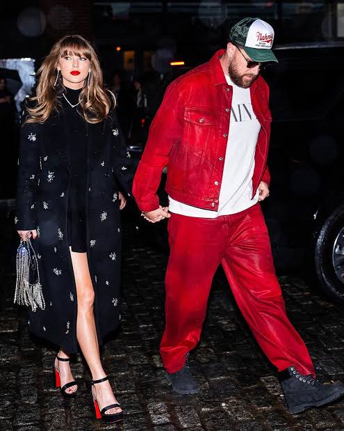 Taylor Swift,35, Breaks Silence and said she’s moving Full-Time with Travis Kelce,35, into his mansion at Leawood: “As my relationship with Travis has moved to the next level because of the….we have decided to start having… See more