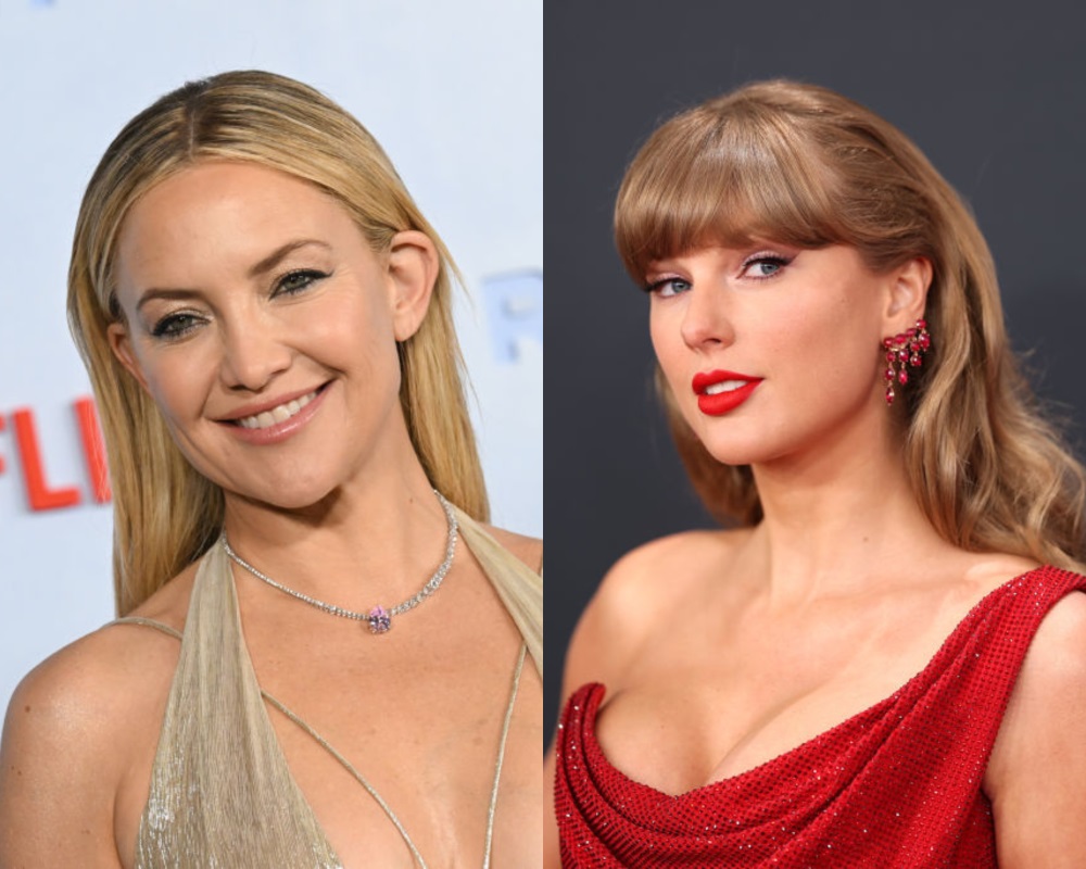 Kate Hudson talks about Taylor Swift in her latest interview: “Taylor's done something so amazing, which is that she's never wavered from her conviction. No matter what everyone's laid on her, she's just continued to strive forward. And she really is an exceptional writer. Her icon status is so deserved.”