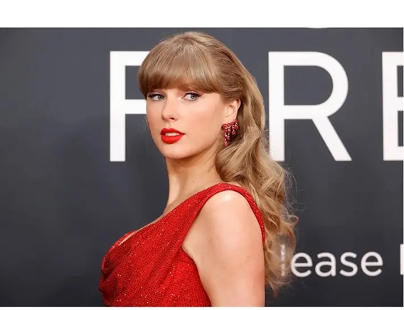 Breaking: Taylor Swift’s Sexy Look at This Year's Grammy Includes an Unsubtle Shout Out to Travis Kelce and Her Fans