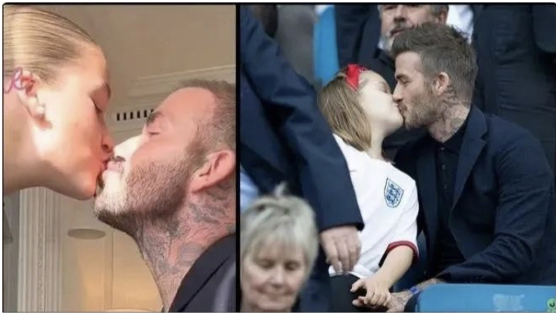 David Beckham Reveals the Awful Things He Does to 13 YO daughter Harper; Rages at Haters Over Controversial Kiss with 13-Year-Old Daughter—‘Get a Life, She’s My Child!’