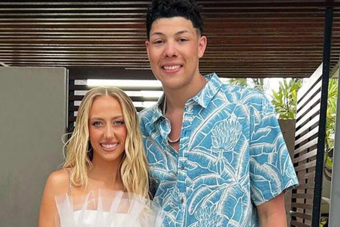 Brittany and Jackson Mahomes Support Patrick a