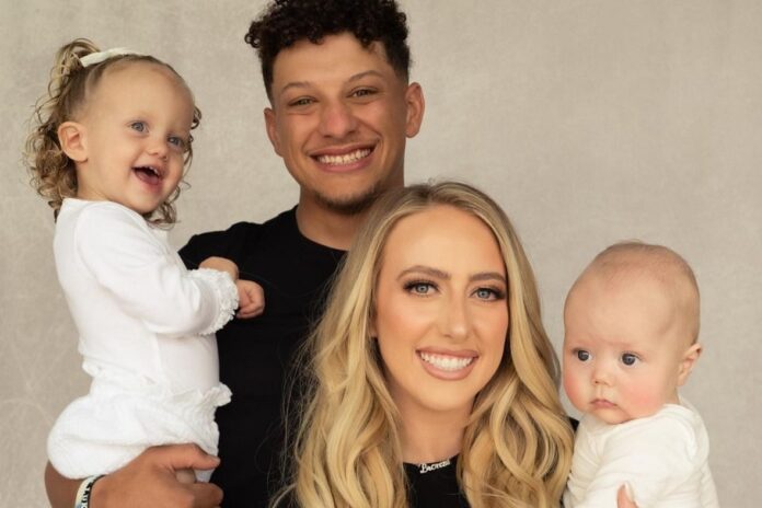 Patrick and Brittany Mahomes reveal family's unconventional naming strategy for Kids