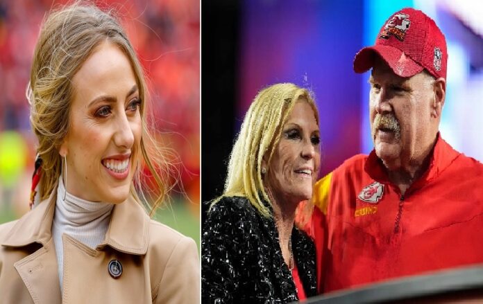 Brittany Mahomes and Andy Reid's wife, Tammy on pregnancy