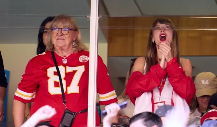 Donna Kelce disappointed and felt embarrassed , revealed a disrespectful Message from Taylor swift