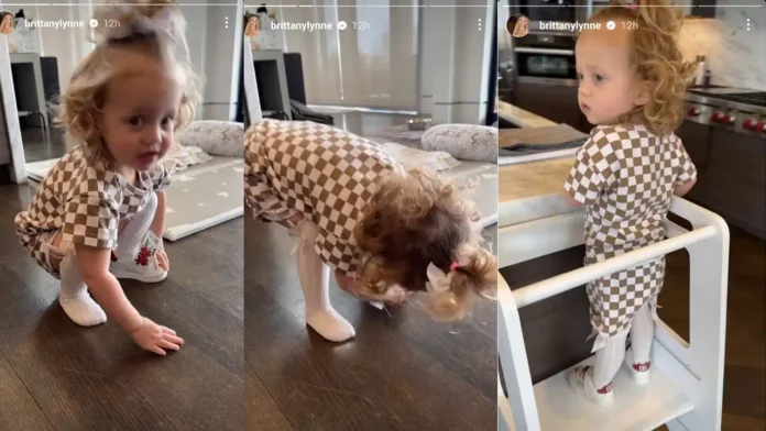 “No..Noooo”: Patrick Mahomes’ Adorable Daughter Sterling is “Irritated” With Her Mother Brittany’s Videotaping Obsession