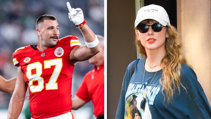 Travis Kelce calls Taylor Swift is his ‘good luck charm’