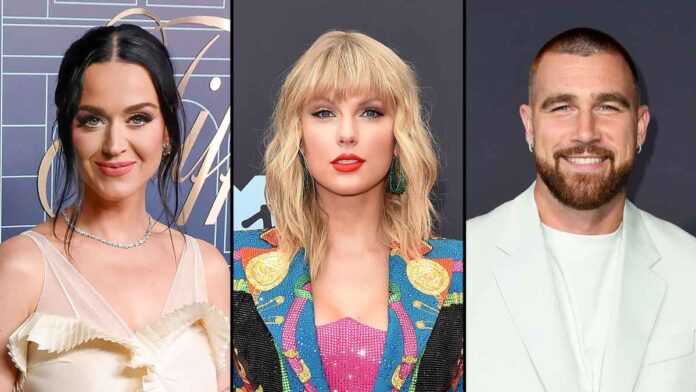 Katy Perry SHIPS Taylor Swift and Travis Kelce YEARS after the Dark Horse songstress inspired Taylor's hit single Bad Blood