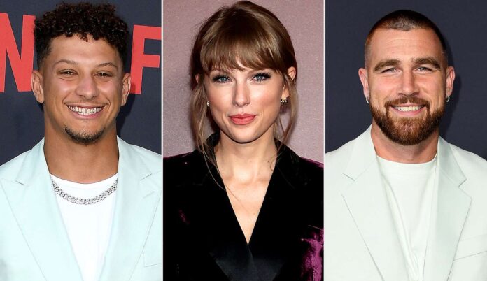 After getting backlash from some football fans for their focus on Taylor Swift and Travis Kelce , Patrick Mahomes wrote Travis an honest message