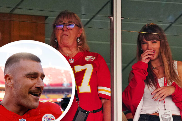 Travis Kelce reveals Mom Donna first reaction after Taylor Swift dating rumors started