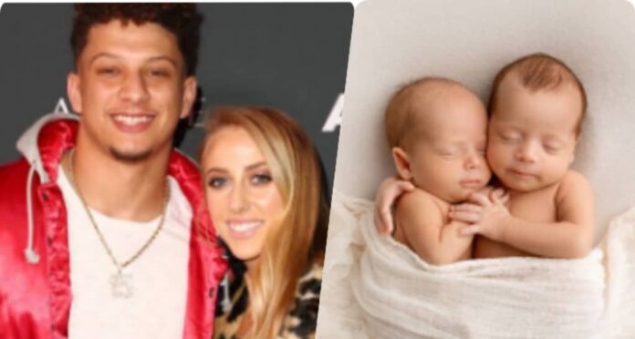 Overwhelmed Patrick Mahomes and Brittany announced the birth of their 3rd Babies , welcomes' a set twin 2 hours age