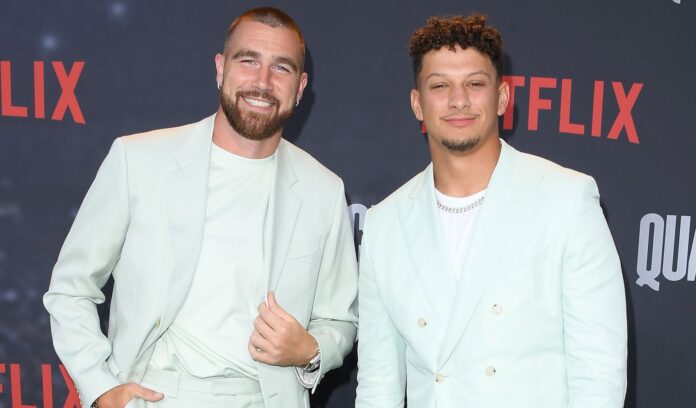 Patrick Mahomes warns Travis Kelce against disrespectful woman - not Taylor