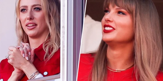 Chiefs fans laud Taylor Swift for not overdoing things like Brittany Mahomes: “She's so effortlessly cute!”