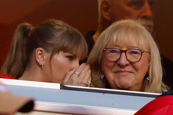 Donna Kelce Reunites with Taylor Swift in Kansas City for Travis Kelce's Chiefs vs. Broncos Game