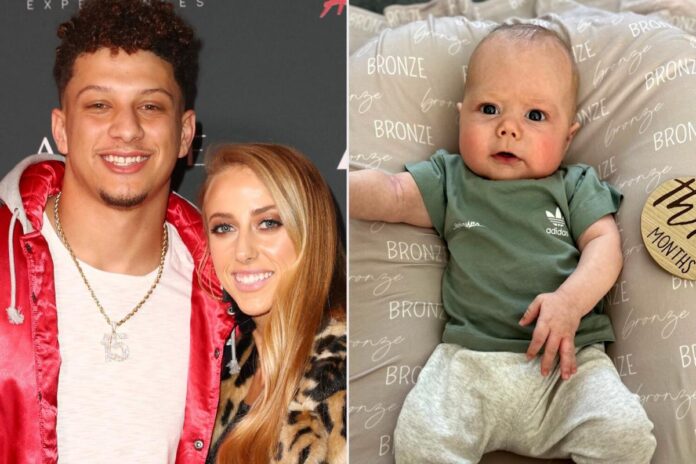 Patrick & Brittany Mahomes Show the Insanely Adorable Way Their Son Bronze Is Being ‘Protected’