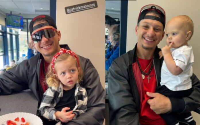 I adore my kid's more than any other thing' Patrick Mahomes revealed the reason why his children are his world best after taking them to dinner night