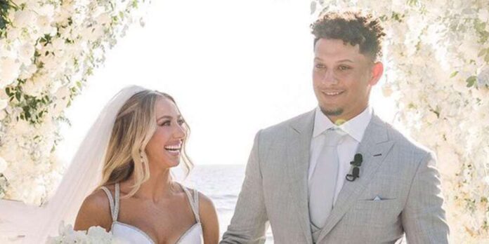Patrick Mahomes and his wife Brittany celebrate wedding anniversary amidst criticism and praise