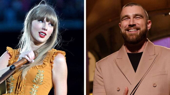 Oh no, she’s falling in love again … or so it seems. Taylor Swift picked up right where she left off on the Eras Tour with her first of three shows in Argentina Thursday night , returning to her nightly routine of singing two surprise songs — one of which brought Travis Kelce to mind for many fans