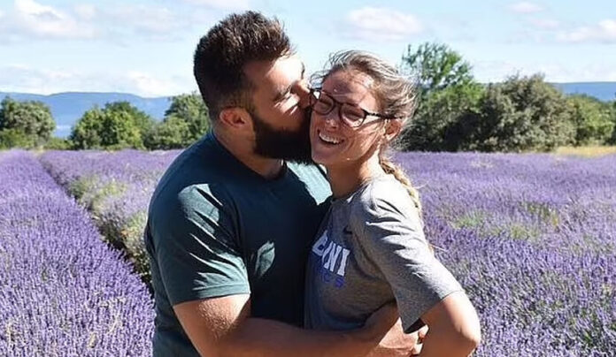 I hope your Birthday is as beautiful and full of love as you are. You deserve only the best, and I wish that for you. Best wishes, my love. Jason Kelce celebrate wife Birthday with amazing surprise