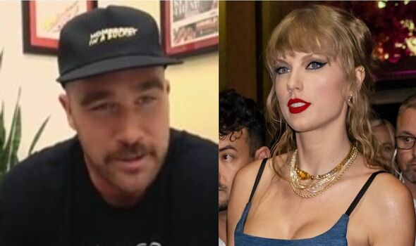 ” It only took one look to know you were going to be my wife. I thank God every day that I listened to my gut ” Travis Kelce Teary-Eyed Gives Girlfriend Taylor Swift a Shoutout ” Thankful for coming into my life” - News