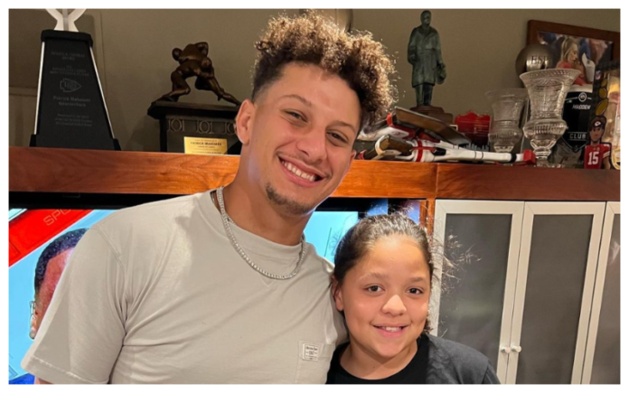 Mia Randall: Everything you need to know about Patrick Mahomes’ cute little sister friend to Taylor's Swift