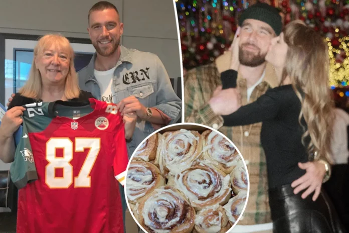 Taylor Swift’s cinnamon rolls for Travis Kelce have surprising connection to his mom’s ‘go-to’ holiday tradition