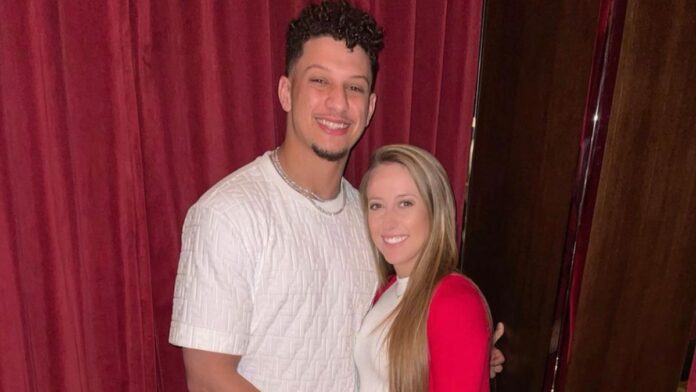 Patrick Mahomes defends Brittany Matthews over 'weird' criticism