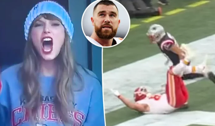 Taylor Swift gesture to staff at NFL game sums her up after Travis Kelce got hurt