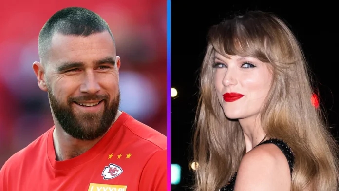 Taylor Swift and Travis Kelce spend their first Valentine's Day together as Eras Tour and other scheduling conflicts threaten to thwart plans - after the NFL star revealed he was feeling the 'pressure' ahead of the big day