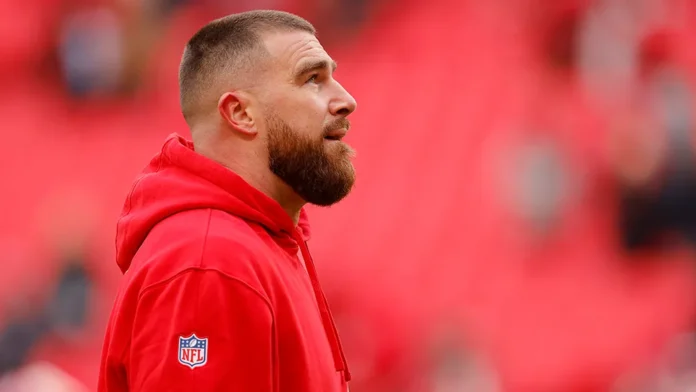 Travis Kelce is ruled OUT of season finale as he joins Patrick Mahomes on the sidelines, ending the tight end's streak of consecutive seasons of 1,000-plus receiving yards at seven